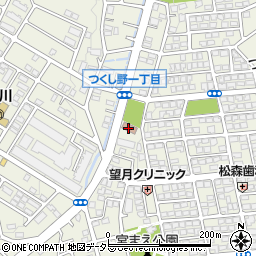 町田つくし野郵便局周辺の地図
