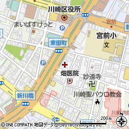 川崎訪問介護サービス周辺の地図