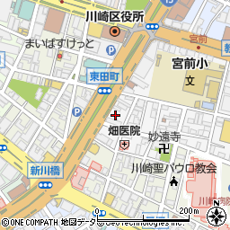 川崎訪問介護サービス周辺の地図