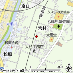 京都府宮津市宮村1141周辺の地図