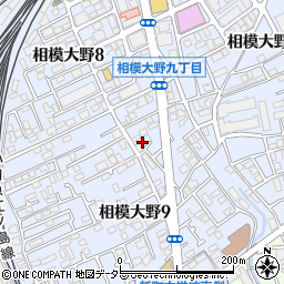神奈川県相模原市南区相模大野9丁目6-19周辺の地図
