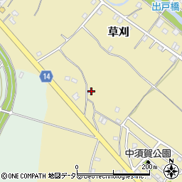 千葉県市原市草刈85周辺の地図