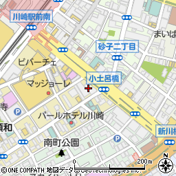 東京餃子軒 川崎店周辺の地図