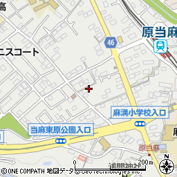 神奈川県相模原市南区当麻1386周辺の地図