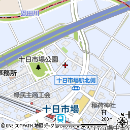 神奈川県横浜市緑区十日市場町873周辺の地図
