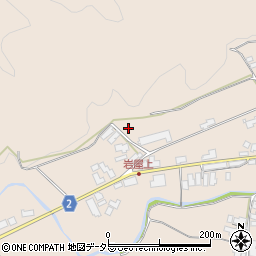 京都府与謝郡与謝野町岩屋956周辺の地図