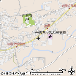 京都府与謝郡与謝野町岩屋323周辺の地図