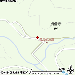 鳥取県鳥取市福部町蔵見255周辺の地図