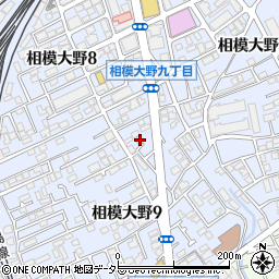 神奈川県相模原市南区相模大野9丁目6-18周辺の地図