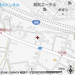神奈川県愛甲郡愛川町中津1686-7周辺の地図