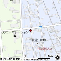 鳥取県境港市外江町3729周辺の地図