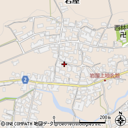京都府与謝郡与謝野町岩屋461周辺の地図