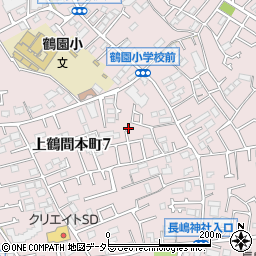 神奈川県相模原市南区上鶴間本町7丁目12-37周辺の地図