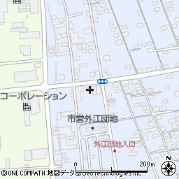 鳥取県境港市外江町3366周辺の地図