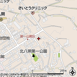 神奈川県横浜市緑区北八朔町1913-25周辺の地図