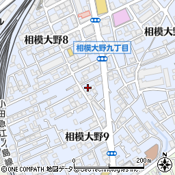 神奈川県相模原市南区相模大野9丁目6-23周辺の地図