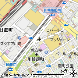 セブンイレブン川崎ラチッタデッラ店周辺の地図
