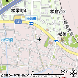 岐阜県美濃市松森1002-6周辺の地図