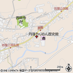 京都府与謝郡与謝野町岩屋321周辺の地図