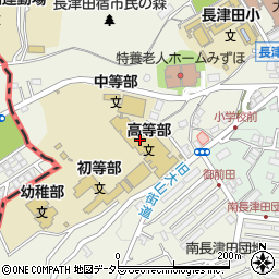 森村学園高等部周辺の地図