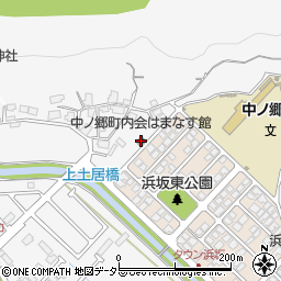 中ノ郷町内会はまなす館周辺の地図