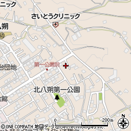 神奈川県横浜市緑区北八朔町1913-24周辺の地図