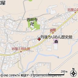 京都府与謝郡与謝野町岩屋325周辺の地図