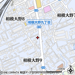 神奈川県相模原市南区相模大野9丁目6-9周辺の地図