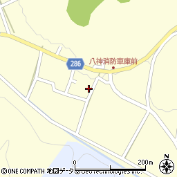 岐阜県関市西神野639周辺の地図