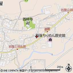 京都府与謝郡与謝野町岩屋331周辺の地図