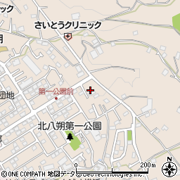 神奈川県横浜市緑区北八朔町1913-52周辺の地図