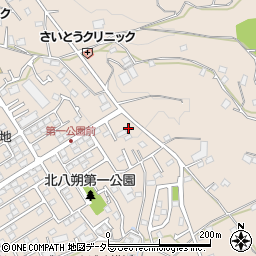 神奈川県横浜市緑区北八朔町1913-12周辺の地図