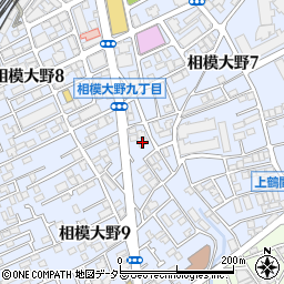 神奈川県相模原市南区相模大野9丁目3-5周辺の地図