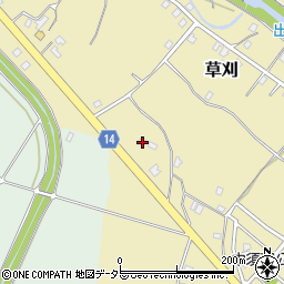 千葉県市原市草刈354周辺の地図