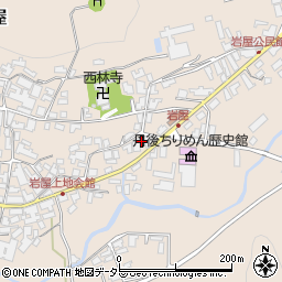 京都府与謝郡与謝野町岩屋324周辺の地図