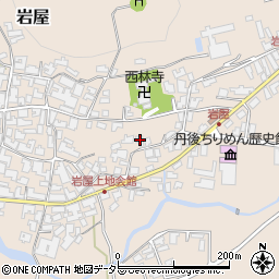 京都府与謝郡与謝野町岩屋334周辺の地図