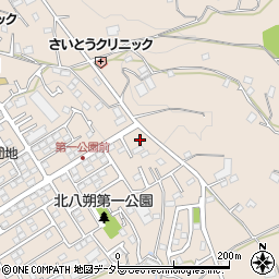 神奈川県横浜市緑区北八朔町1913-10周辺の地図