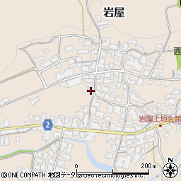 京都府与謝郡与謝野町岩屋468周辺の地図
