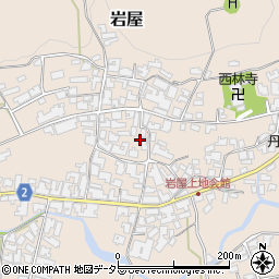 京都府与謝郡与謝野町岩屋488周辺の地図