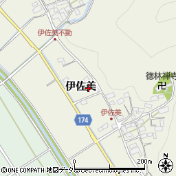 岐阜県山県市伊佐美902周辺の地図