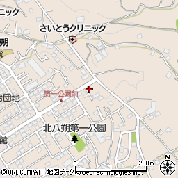 神奈川県横浜市緑区北八朔町1913周辺の地図