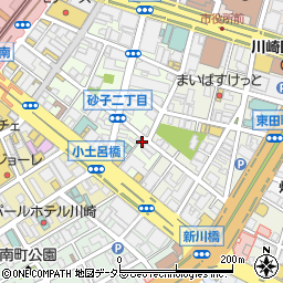 ホルモン道場 輪倶闇市 りんくやみいち 川崎2号店周辺の地図