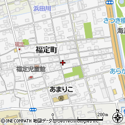 鳥取県境港市福定町61-3周辺の地図