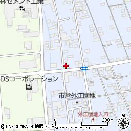 鳥取県境港市外江町3367周辺の地図