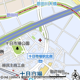 神奈川県横浜市緑区十日市場町880周辺の地図