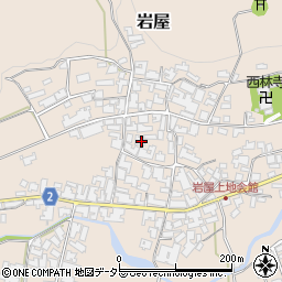 京都府与謝郡与謝野町岩屋471周辺の地図