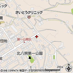 神奈川県横浜市緑区北八朔町1913-56周辺の地図
