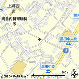 長野県飯田市上郷黒田周辺の地図