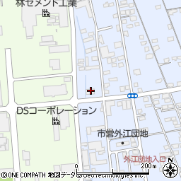 岡田製材所周辺の地図