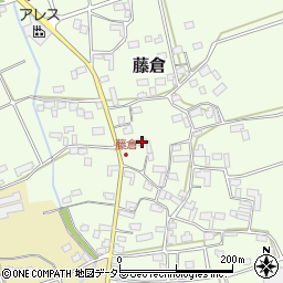 岐阜県山県市藤倉420周辺の地図